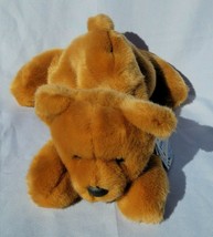 A&amp;A Plush Stuffed Golden Honey Brown Teddy Bear Flopsies Laying Lying Be... - $79.19
