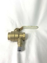 Watts Combination Ball Valve 125 PSI 3/4 X 3/4 FNPT X Compression LFBRVM... - $60.78