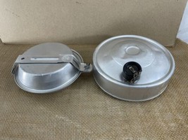Boy Scouts Of America Be Prepared Vintage Aluminum Mess Kit Canteen - $14.85