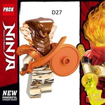 Brown Pyro Snake Minifigure The Nijango - Custom Figure - $61.00 MXN