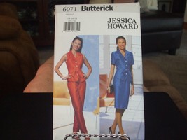 Butterick Jessica Howard 6071 Top, Skirt &amp; Pants Pattern - Size 14/16/18 - £7.64 GBP