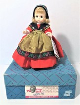 Madame Alexander Sweden Doll Vintage 1984 International 8 " Doll #592 - $26.00