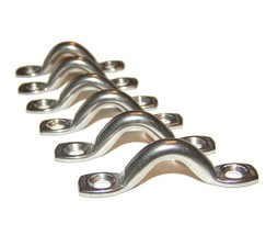 Stainless Steel Loop, Pad Eye Set, Marine Grade, 6 Pc. Set - Ships from ... - $214.90 MXN