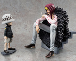 Portrait of Pirates Limited Edition One Piece Corazon &amp; Law Reissue Figu... - $189.00