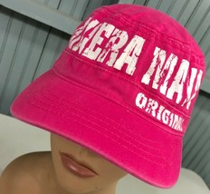 Riviera Maya Mexico Pink Robin Ruth Cadet Adjustable Baseball Cap Hat - £10.71 GBP