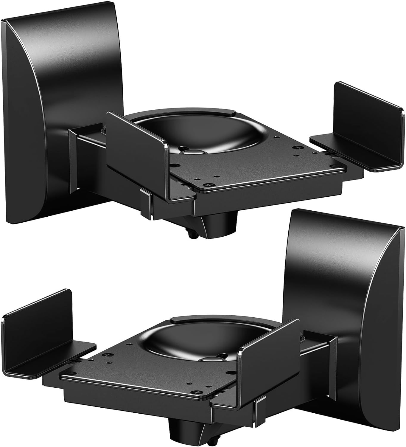 Wali Speaker Wall Mounts, Dual Side Clamping Bookshelf Mounting Bracket,... - $43.99