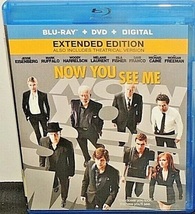 Now You See Me..Starring: Jesse Eisenberg, Mark Ruffalo (2-disc Blu-ray/DVD set) - £12.51 GBP