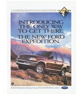 1997 Ford Expedition Print Ad Automobile car SUV 8.5&quot; x 11&quot; - $19.02