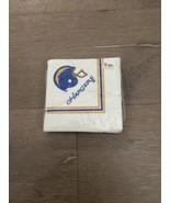 SAN DIEGO CHARGERS LUNCHEON NAPKINS, NFL Party Supply VINTAGE - €8,74 EUR