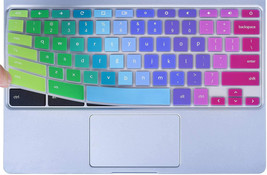 Colorful Keyboard Cover For 2020-2017 Samsung Chromebook 4 3 Xe310Xba Xe500C13 X - £23.50 GBP
