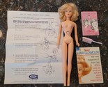 Vintage Ideal Tressy Doll Blond Long Growing Hair Booklet Brush Instruct... - £60.10 GBP