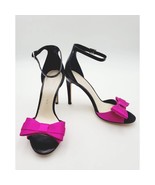 Ivanka Trump Phallon Womens High Heel Shoes Sz 6.5 M Dark Pink Black - $1,356.01 MXN