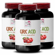 URIC ACID CLEANSE - Pomegranate Fruit, Celery Seed, Milk Thistle - 3 bot... - $51.26