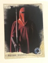 Star Wars Rogue One Trading Card Star Wars #14 Royal Guard - £1.57 GBP