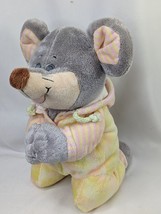 Stephan Baby Prayer Mouse Gray Plush 9 Inch 2008 Stuffed Animal Toy - $8.96