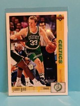 1991-92 Upper Deck Basketball Larry Bird Card #344 - Boston Celtics HOF - £1.55 GBP