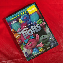 NEW Trolls Party Edition Anna Kendrick DreamWorks DVD &amp; Digital PROMO Edition - £13.25 GBP