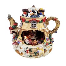  Tea Kettel Musical Snowman Windup Penguins Snowmen Bears Christmas Celebrate - £23.92 GBP