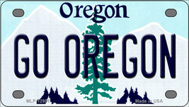 Go Oregon Novelty Mini Metal License Plate Tag - $14.95