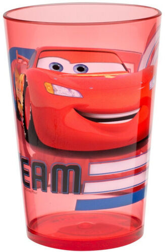 Primary image for Walt Disney Cars Movie Lightning McQueen & Mater 14.5 oz Plastic Tumbler UNUSED