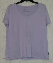 NEW WOMENS Eddie Bauer SLEEPWEAR LILAC SUPER SOFT KNIT PAJAMA TOP  SIZE M - $22.95