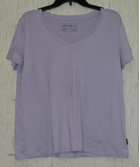 NEW WOMENS Eddie Bauer SLEEPWEAR LILAC SUPER SOFT KNIT PAJAMA TOP  SIZE M - $22.95