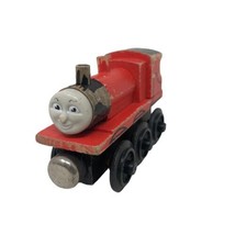VTG Thomas James 1992  Fat Stacks  Wooden  Red Flat Magnets Staples - £55.38 GBP
