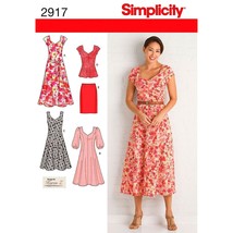 Simplicity 2917 Dress and Tunic Sewing Pattern for Women by Karen Z ,Sizes 10-18 - £22.11 GBP