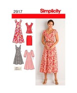 Simplicity 2917 Dress and Tunic Sewing Pattern for Women by Karen Z ,Siz... - £22.02 GBP