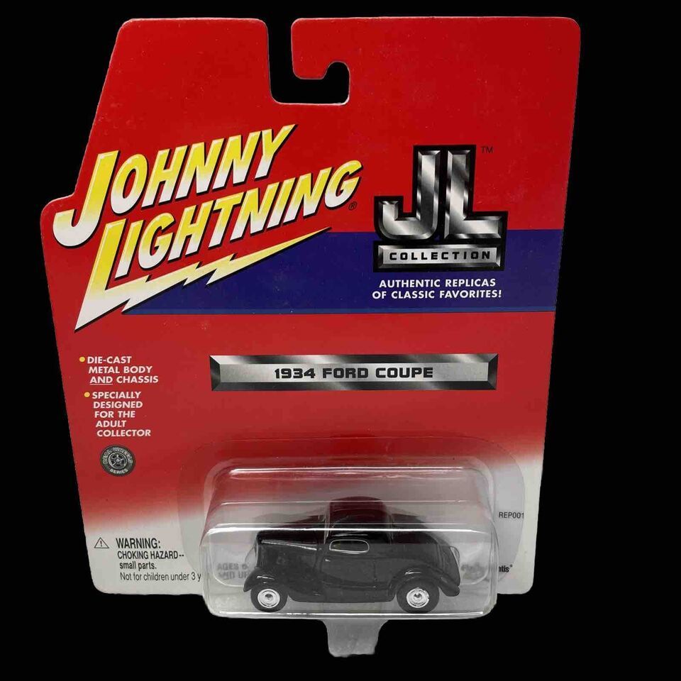 1934 FORD COUPE  1997 JOHNNY LIGHTNING JL COLLECTION 1:64 DIE-CAST - $9.50