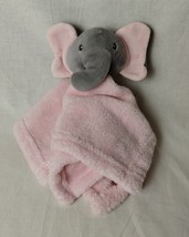 Lila &amp; Jack Baby Elephant - Pink Lovey - Terry Cloth Security Blanket - 11 Inch - £11.15 GBP