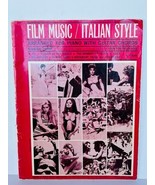 Music Sheet Vtg Ephemera song book Film Italian Style Edward Marks 1963 ... - $29.65