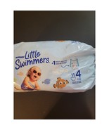 Huggies little swimmers swim diapers disposable size 4 24-34 lbs, 9 pieces - $7.00