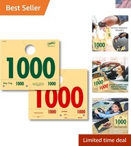 1000 Pack of Rectangular Hang Tags for Automotive Service - Easy Job Man... - $92.99