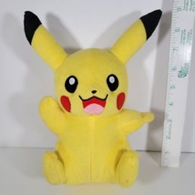 TOMY: Pokemon - Pikachu Happy Hand Up/Side  9&quot; Plush Toy  - £6.81 GBP