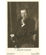Tenor WALTER KIRCHHOFF (1926) Orig German Postcard SIGNED BY WALTER KIRC... - $171.50 CAD