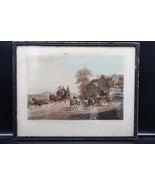 Antique Richard Gilson Reeves Aquatint False Alarm On The Road to Gretna... - $5,594.74 MXN