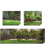 Masters Amen Corner 3 Prints Augusta National Golf Hole 11 12 13 Azalea ... - $110.97 CAD+