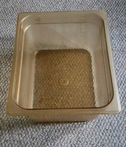 Rubbermaid Amber 9.3 Quart Plasic Restaurant Serving Pan  - £14.95 GBP