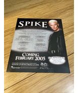 Inkworks 2005 Spike the Complete Story Trading Card Promotional Poster K... - $14.85