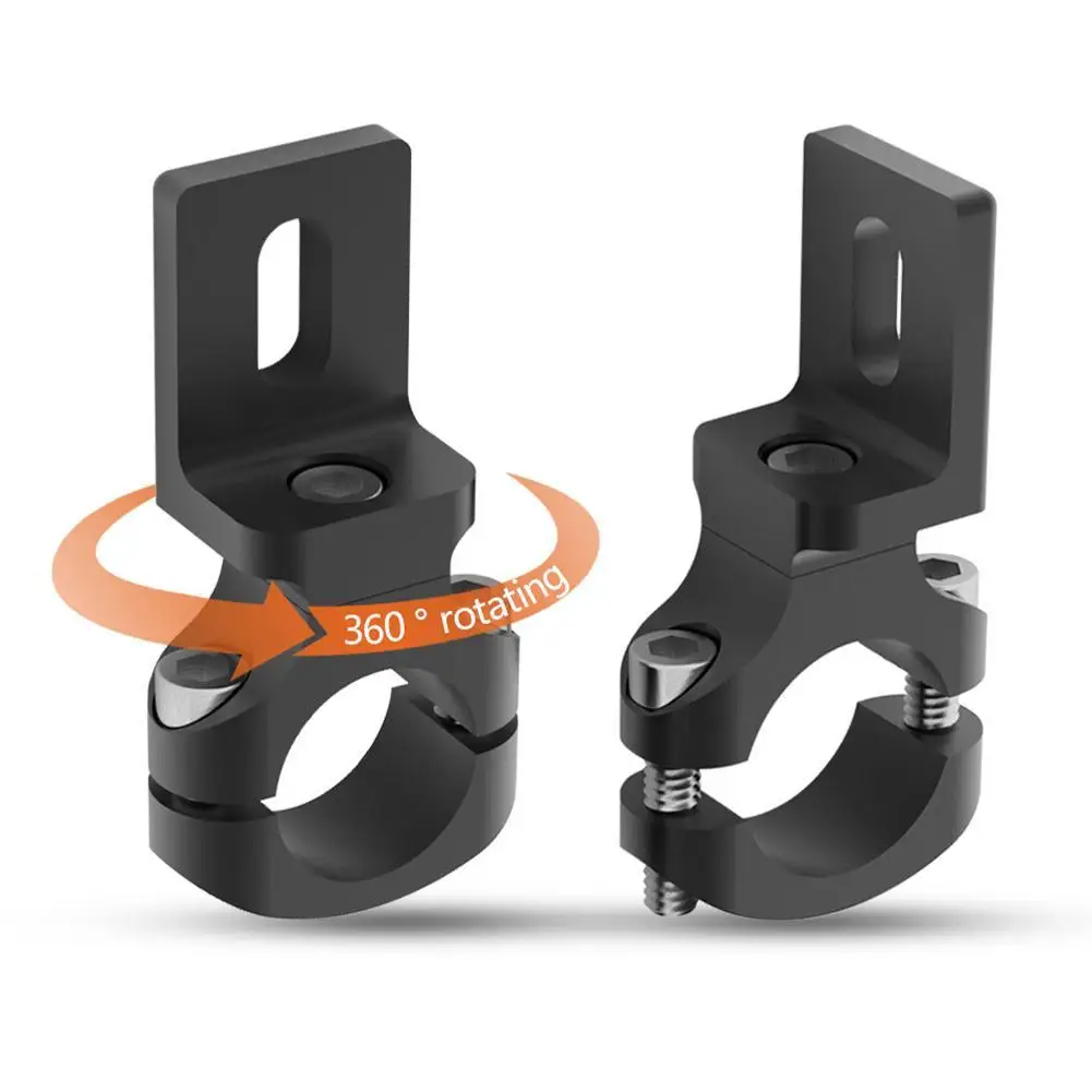 Motorcycle LED Headlight Clamps Brackets Tube Clamp Mount Kit For Motorcycle S - £17.97 GBP