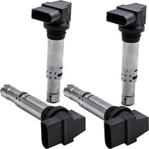 4pcs Spark Ignition Coil for VW Beetle Caddy Jetta Golf Audi A3 Seat Skoda - £36.23 GBP
