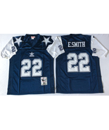 #22 Emmitt Smith Blue Thanksgiving Jersey - $45.00