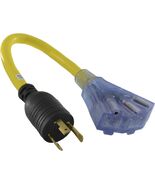 Conntek 30-AmpTri-Outlet 1.5-Feet Convenience Cord with Power Indicator ... - $406.32 MXN