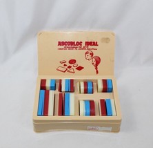 Vintage Ascobloc Ideal Math Fraction Building Blocks - Complete - Made In France - £18.87 GBP