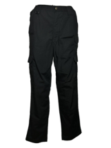 511 Tactical Mens 32 x 36 Black Cargo Tactical Straight Leg Pants Ripstop  - AC - £22.38 GBP