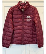 L&#39;Apogée Courchevel Quilted Puffer Jacket Coat Alps Hotel  Burgundy Size... - $93.14