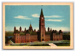 House of Parliament Ottawa Ontario Canada UNP WB Postcard Y11 - $2.92