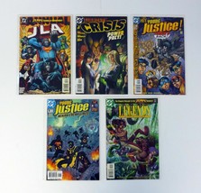 JLA Lot of 5 DC Comics JLApe, Identity Crisis, Young Justice, Legends NM-NM+ - £4.76 GBP