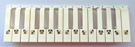 Casio Replacement Part: Upper White Key Set for Some of the Mid-Sized MT Models. - £23.38 GBP
